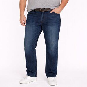 Polo by Ralph Lauren Men's The Hampton Relaxed Straight Dark Blue Jeans 44 X 30